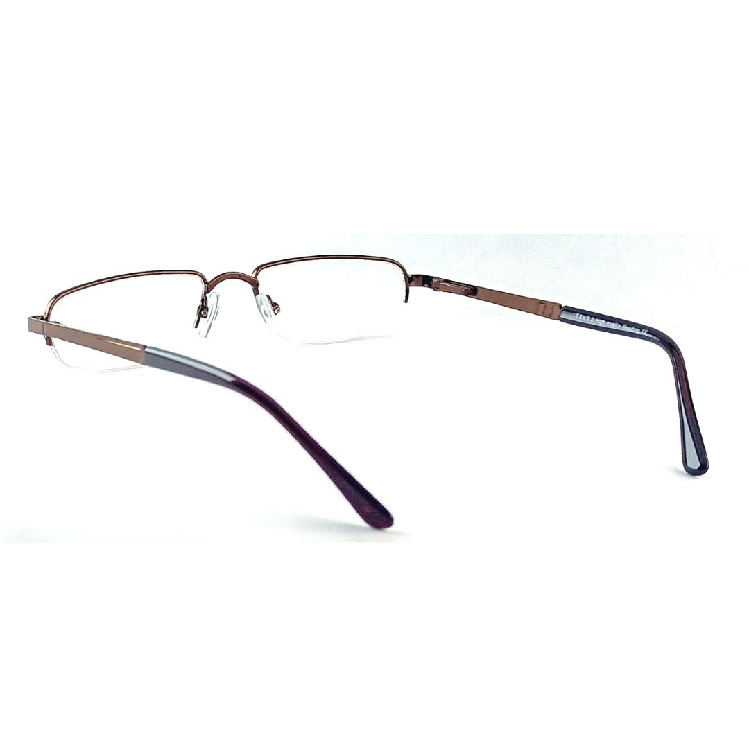 Jubleelens Supra Brown Rectangle READERS Reading Eyeglasses- Best Reading Experience (+1.00 to +3.00 Power)