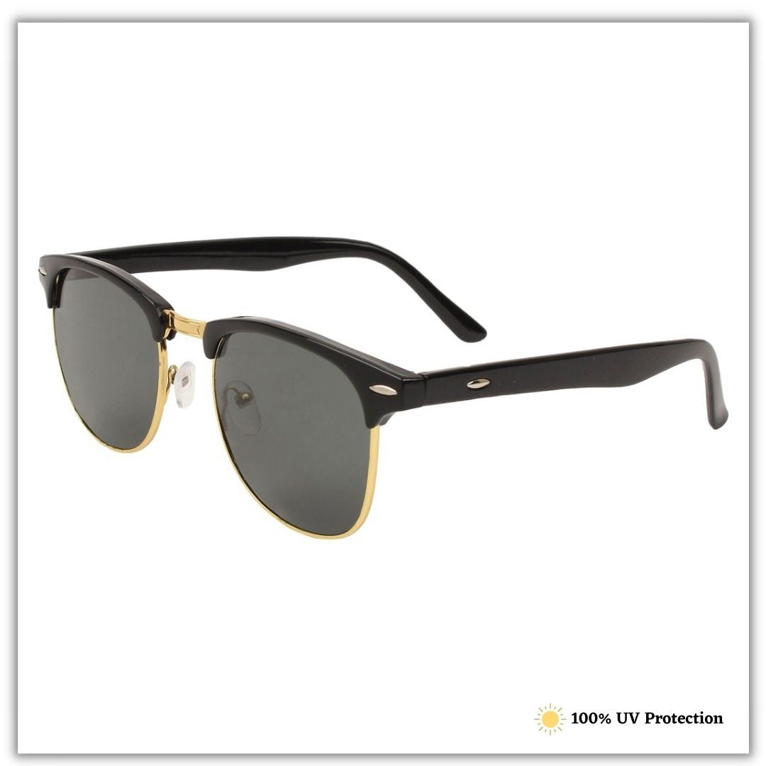 Ban UV Protective Sunglasses ClubMaster Shape for Unisex