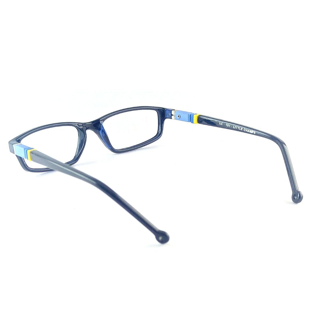 Little Champ Rectangular Blue Unisex Kids Frame- LC-101