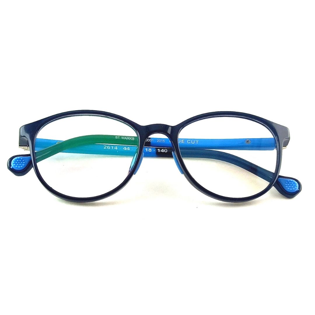 Jubleelens Round Blue Ray Blocker Frame (44mm)