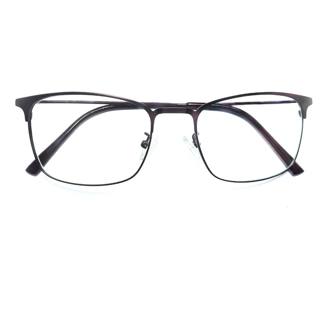 A classy black finish adds class and versatility to these square Eye frame.