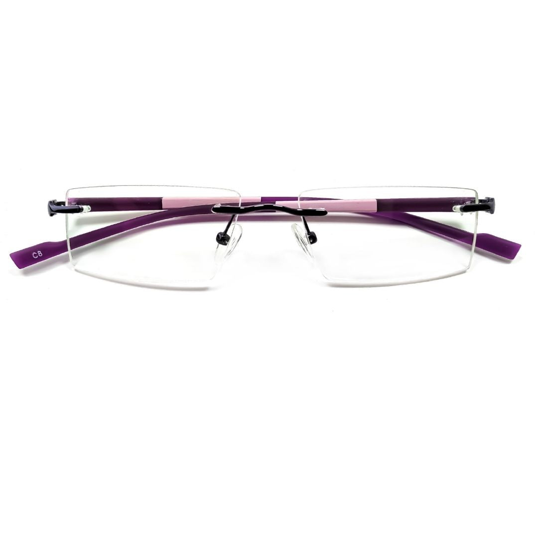 Pro Rimless Rectangular Shape Lightweight Frame