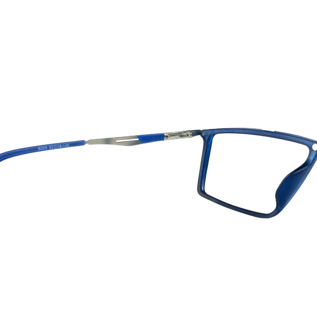 Jubleelens Latest Design Eyeglasses Rectangular Full Rim Frame For Men- B005