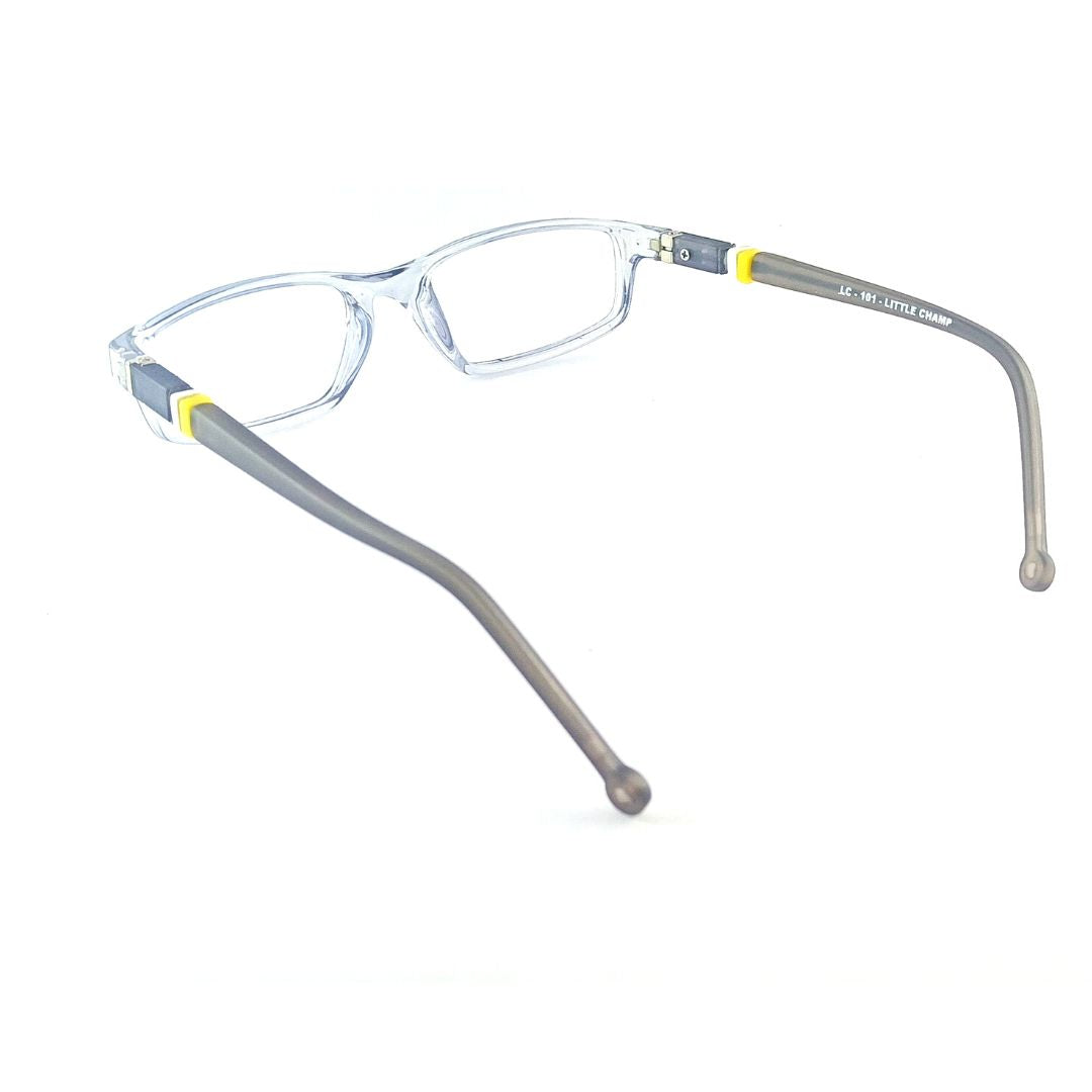 Little Champ Rectangular Grey Green Kids Unisex Spect- LC-101