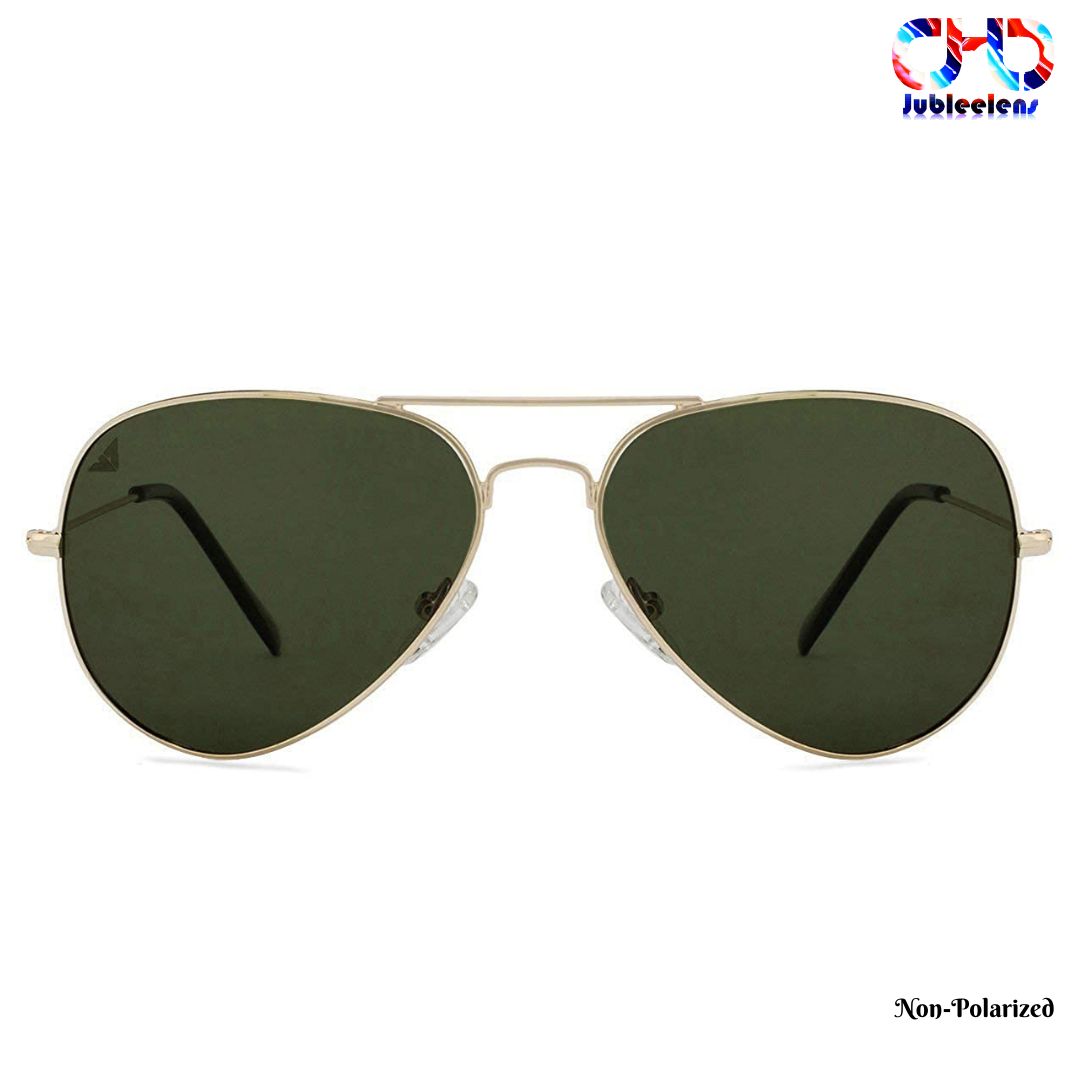 Aviator Stylish Sunglasses Non-Polarized & UV Protected - Jubleelens: Eyeglass Sunglasses