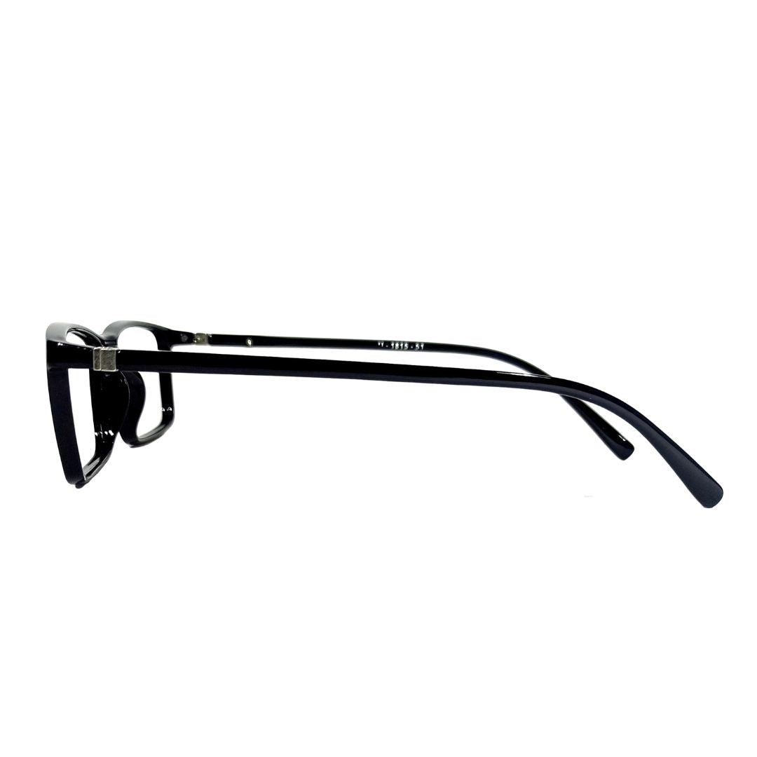 Jubleelens Rectangular Black Frame For Unisex Get Chasma- U-1815