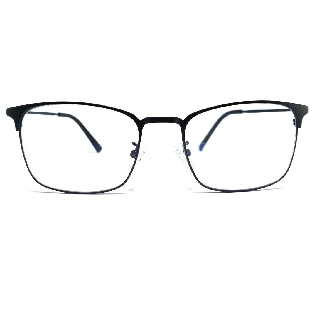 Jubleelens Stylish Square Medium Black Frame (53mm)