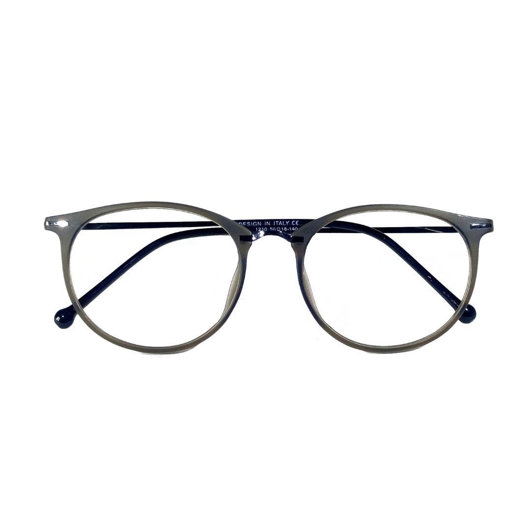 Round Play On Jubleelens Eyeglasses Full Rim Frame For Unisex- 1210