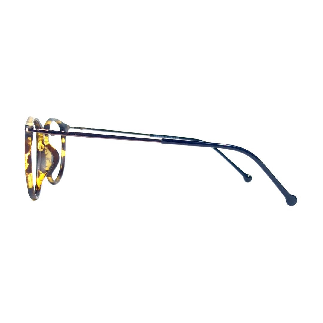 Jubleelens Round Full Rim Eyeglasses Frame For Unisex- 1210 (Single Vision)