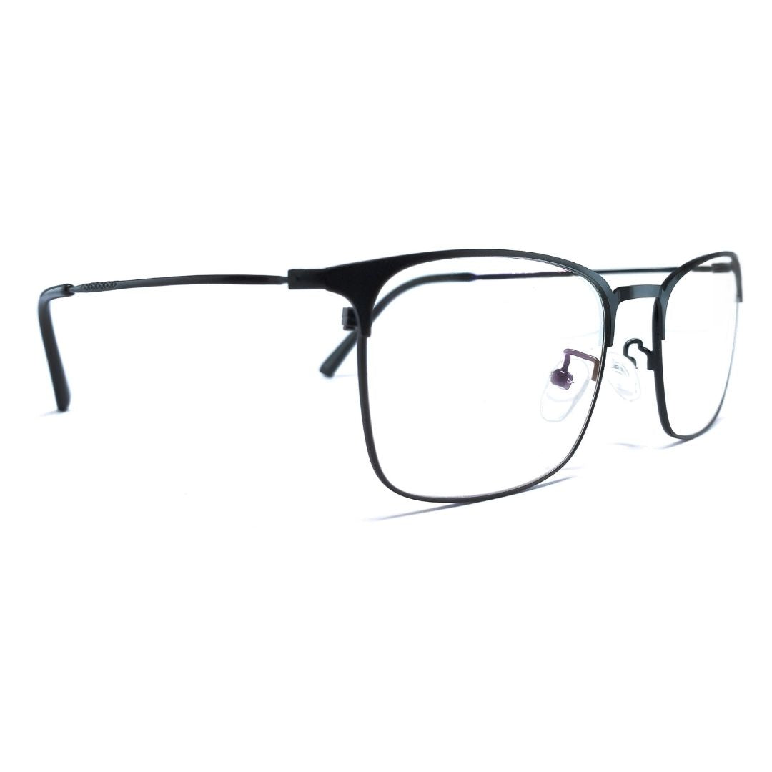 Jubleelens Stylish Square Medium Black Frame (53mm)