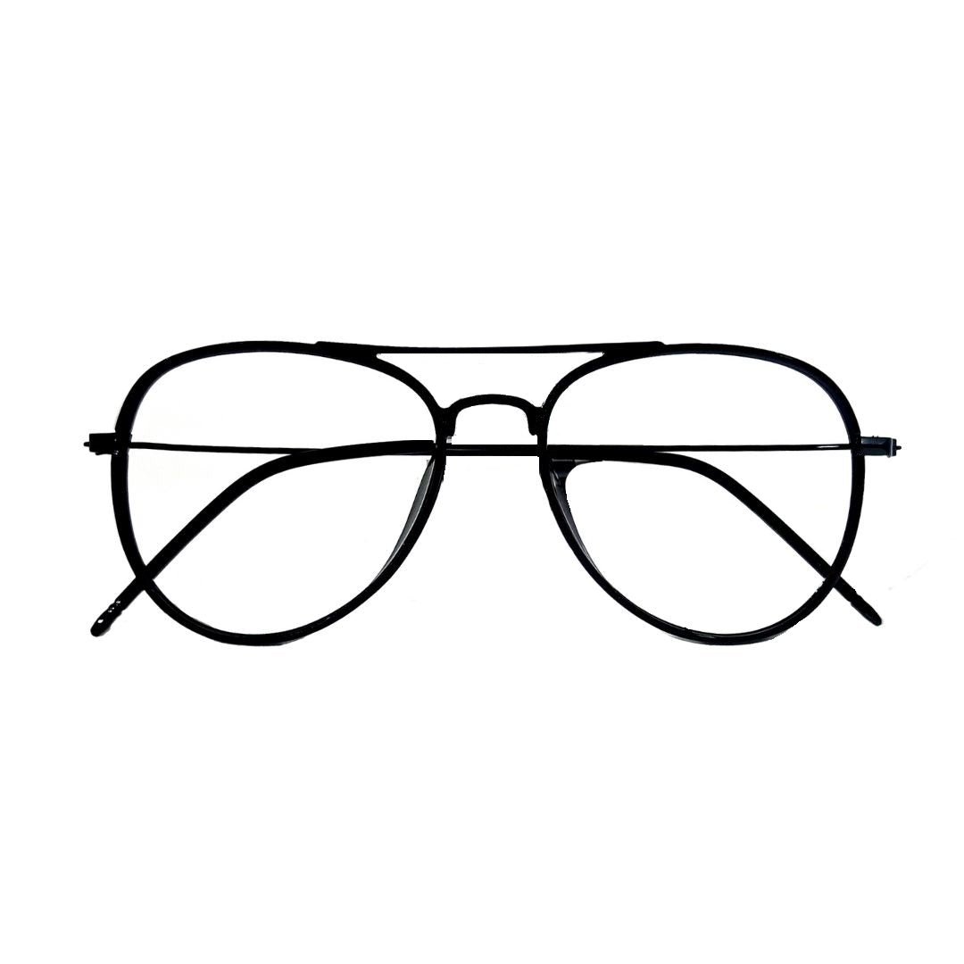 Jubleelens Aviator Full Rim Stylish Eyeglasses Frame For Unisex- Sunny TR