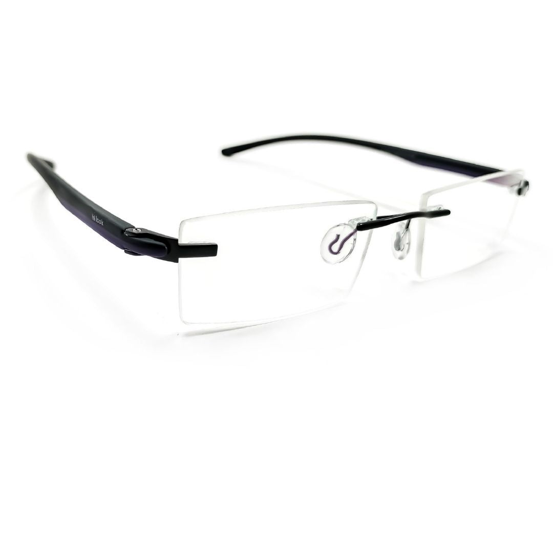 Progressive Framless Spectacles Rectangular Specs
