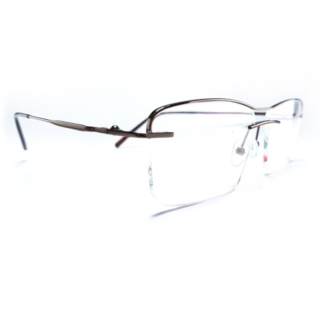 Jubleelens Rimless Premium Eye Trendy Half Rim Frame (54mm)