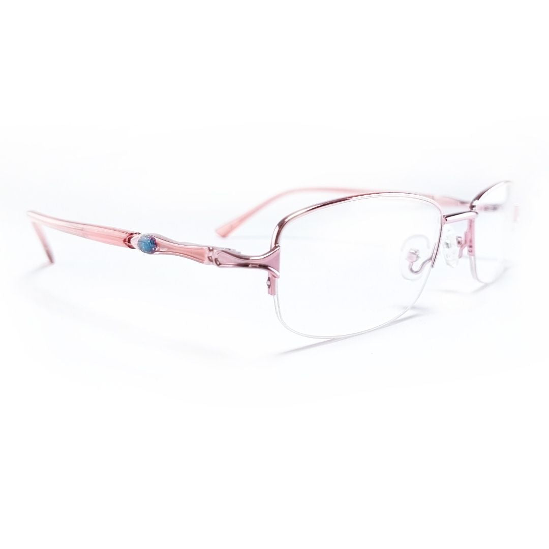Jubleelens Half Rim Rectangular Medium Frame (49mm)