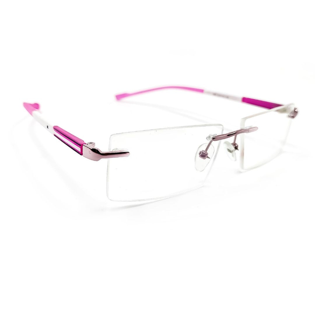 Pro Rimless Rectangular Shape Lightweight Frame