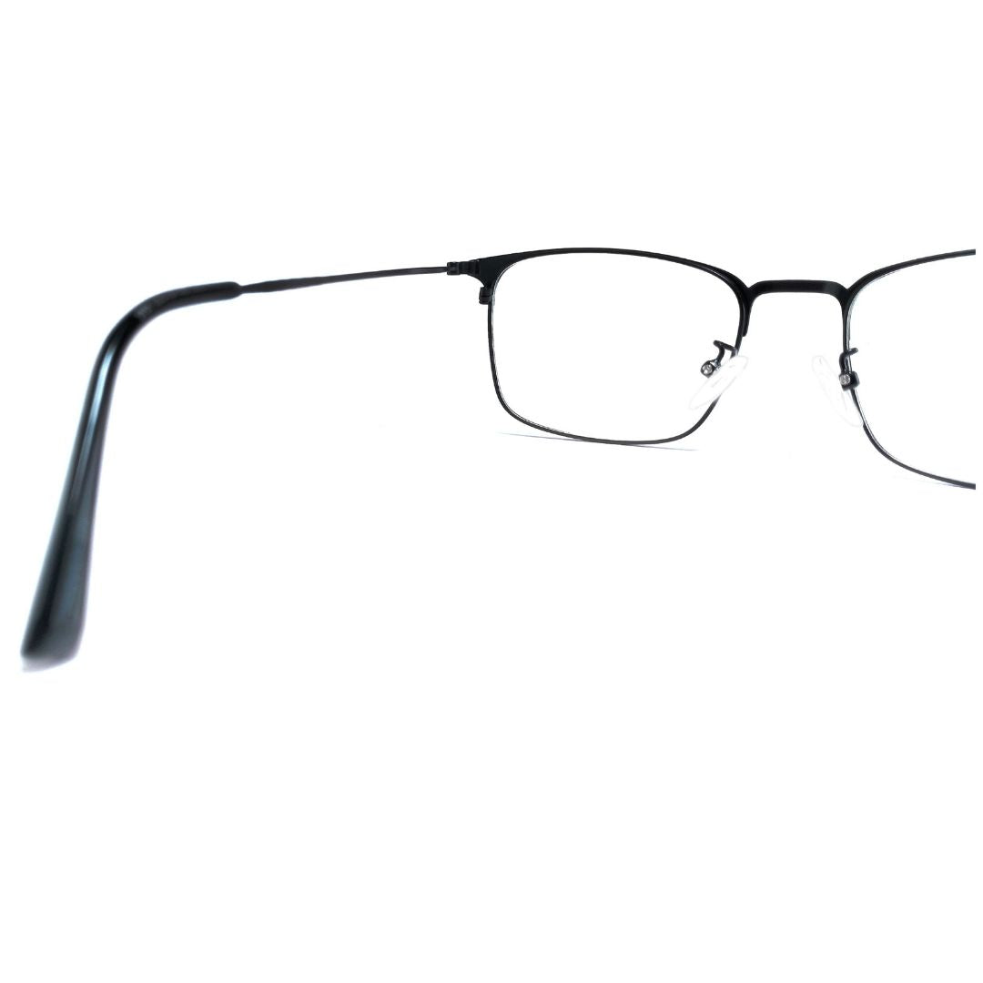 Jubleelens Stylish Square Medium Black Frame (53mm)