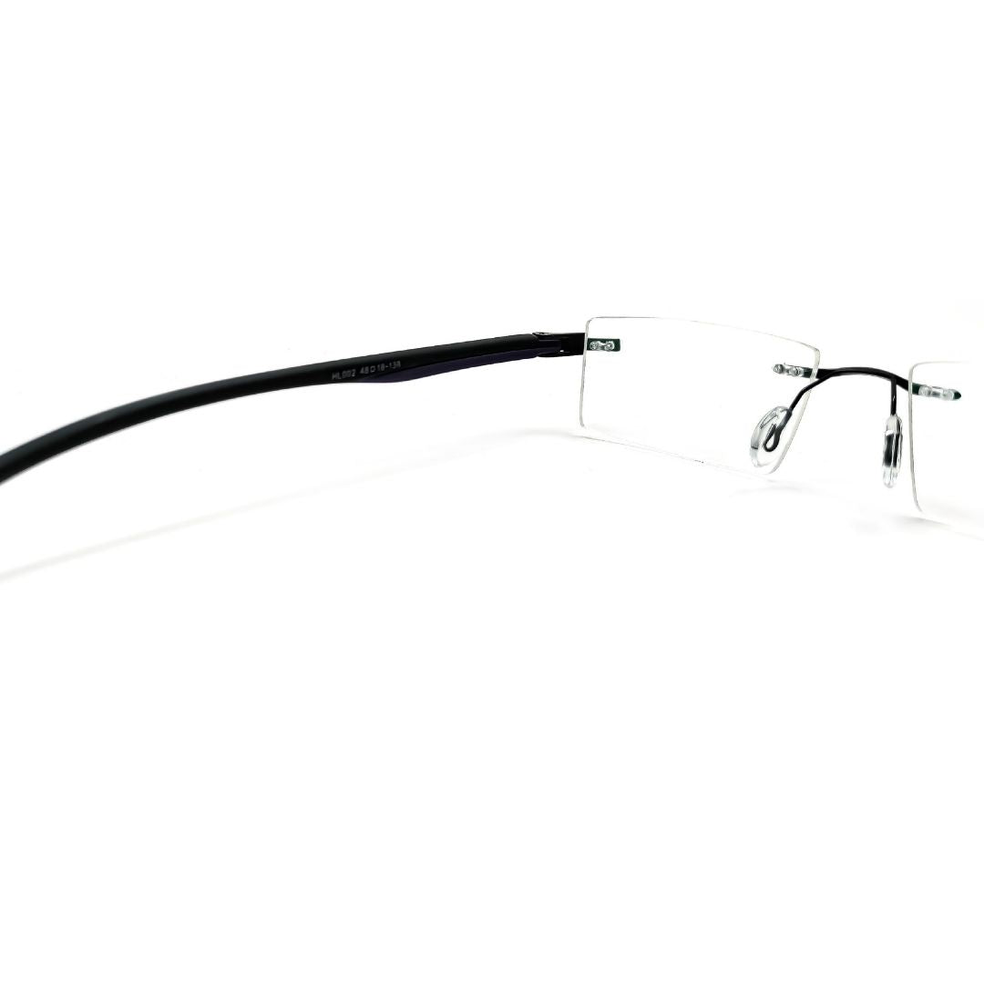 Progressive Framless Spectacles Rectangular Specs