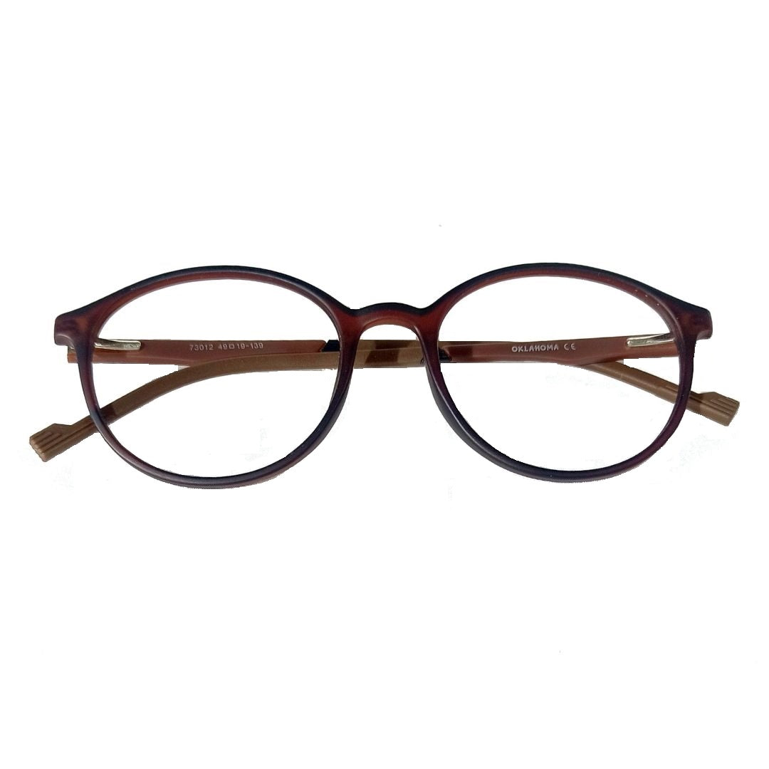 Jubleelens Oklahoma Round Trendy Frames For Unisex- 73012