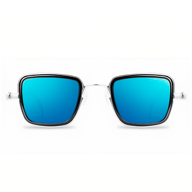 Jubleelens - Kabir Square Shade- Green Gradient Color Modern Look with UV Protection