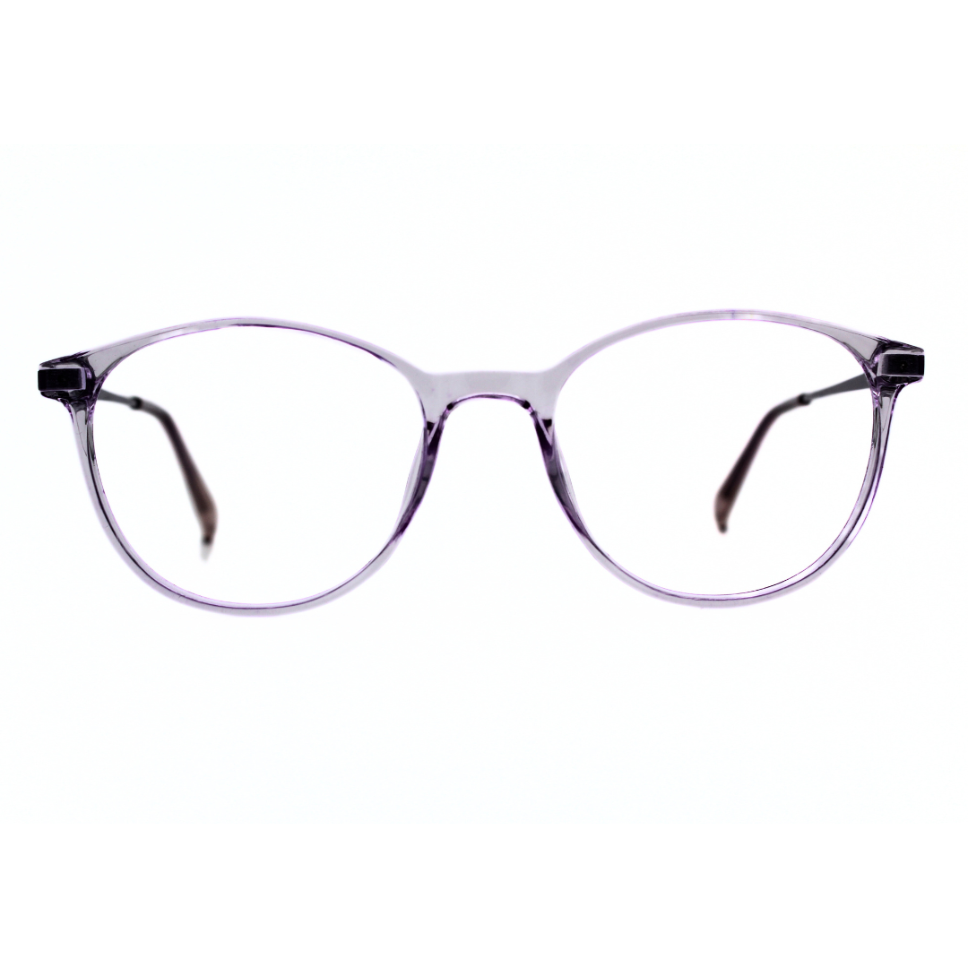 Jubleelens TR016-8 Trans Pink Pink Eyeglasses A Frame for Every Face Shape