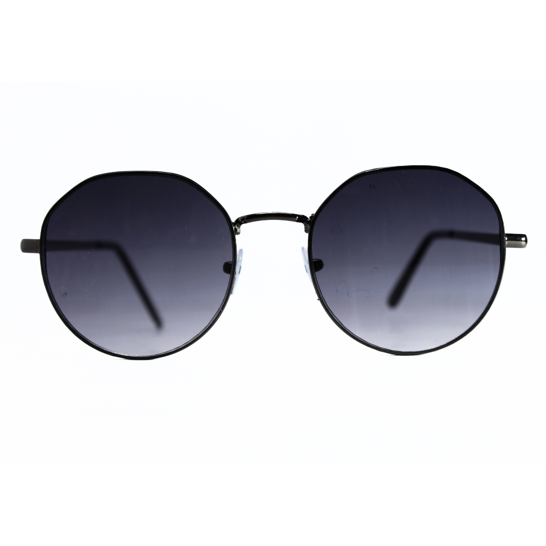 Jubleelens Round Black Sunglasses Elevate Your Style with These Sleek and Sophisticated Shades