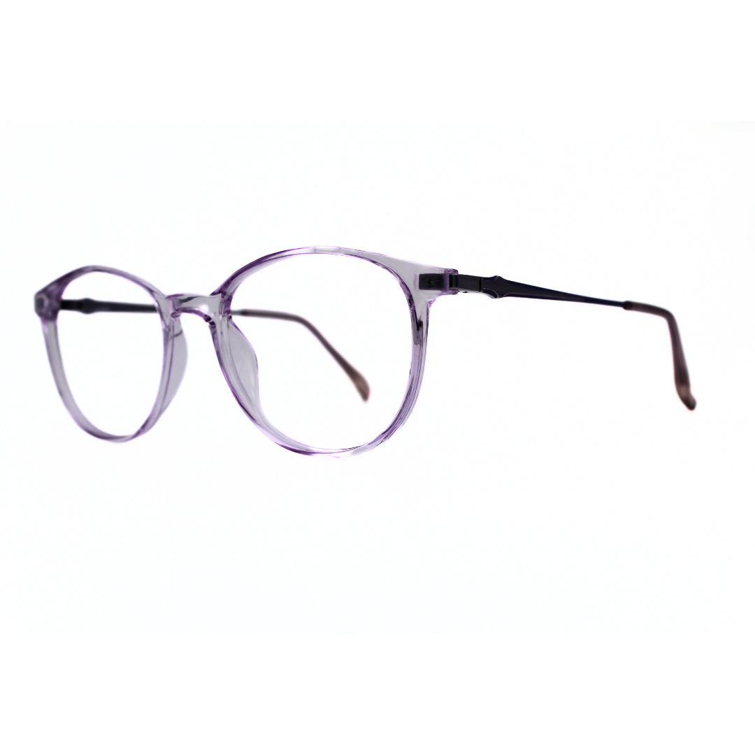 Jubleelens TR016-8 Trans Pink Pink Eyeglasses A Frame for Every Face Shape