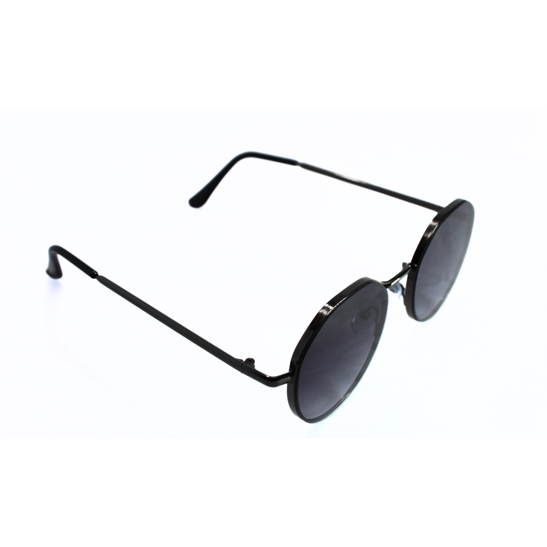 Jubleelens Round Black Sunglasses Elevate Your Style with These Sleek and Sophisticated Shades