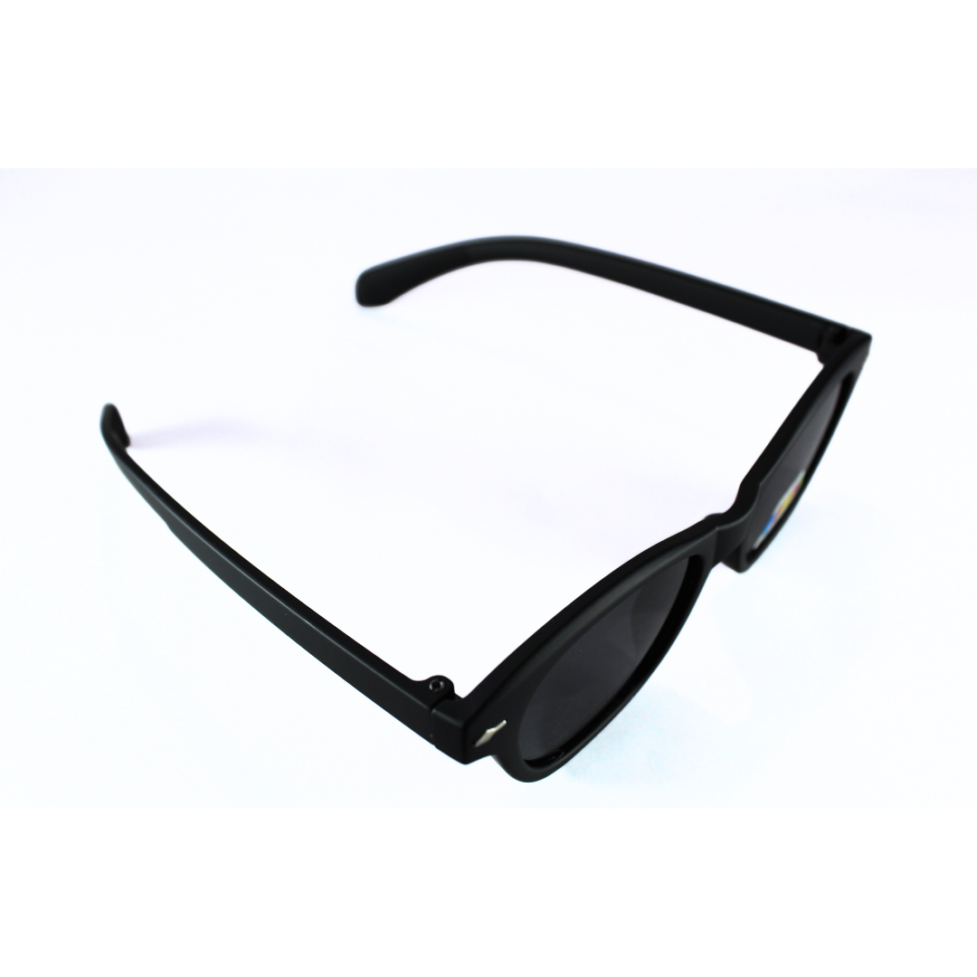 Jubleelens Cat Eye Polarized Sunglasses Matte Black and Stylish, with the Added Benefit of UV Protection