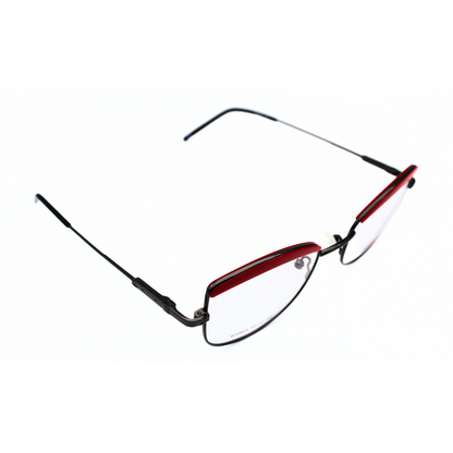 Jubeelens Frame Metal Red Cat Eye Territ - Gunmetal Black The Perfect Accessory for the Fashion-Forward Individual