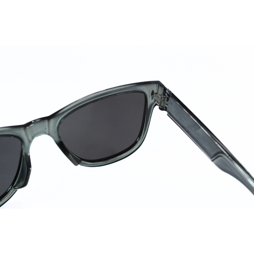 Jubleelens Wayfarer Grey Sunglasses - Black Polarized A Versatile and Stylish Pair for Any Occasion