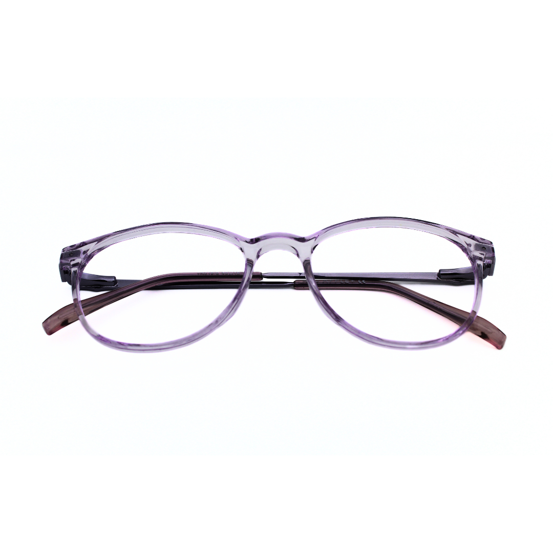 Jubleelens TR016-8 Trans Pink Pink Eyeglasses A Frame for Every Face Shape