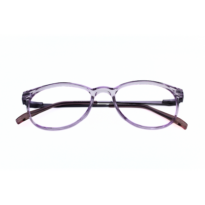 Jubleelens TR016-8 Trans Pink Pink Eyeglasses A Frame for Every Face Shape