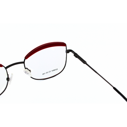 Jubeelens Frame Metal Red Cat Eye Territ - Gunmetal Black The Perfect Accessory for the Fashion-Forward Individual