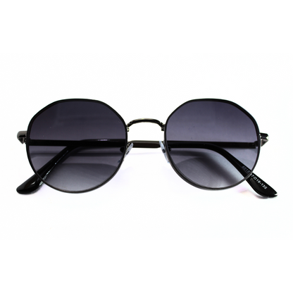 Jubleelens Round Black Sunglasses Elevate Your Style with These Sleek and Sophisticated Shades