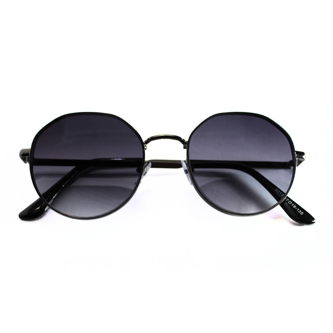 Jubleelens Round Black Sunglasses Elevate Your Style with These Sleek and Sophisticated Shades