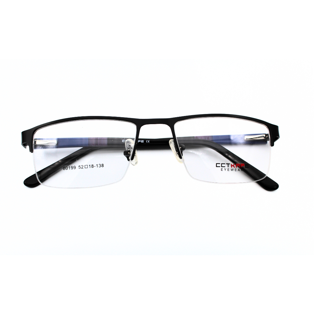 Jubleelens Supra80199 Supra Black Blue Eyeglasses The Perfect Frame for Any Occasion