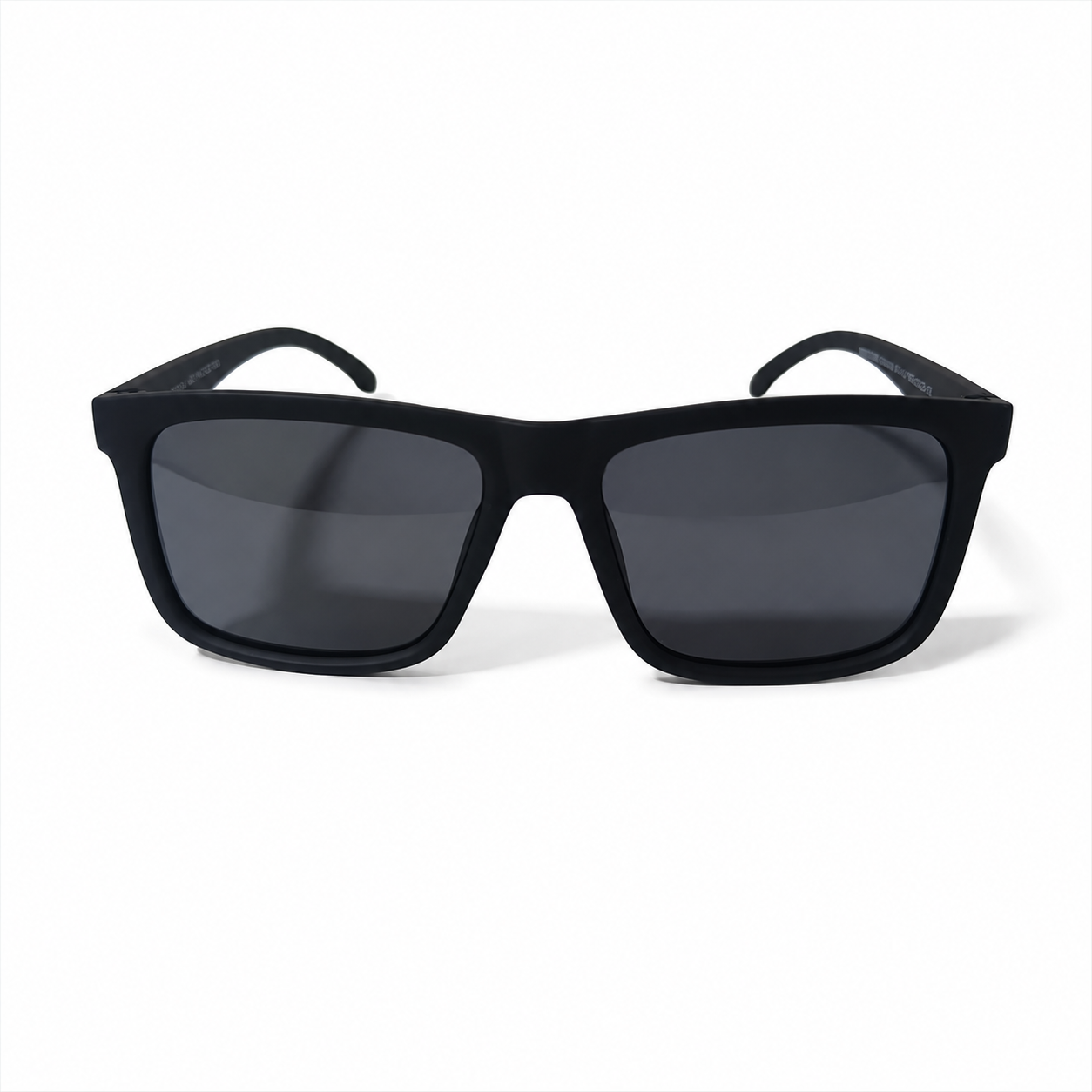 POLARIZED LENSES| Clear Frame Square Sunglasses | UV Protection | Unisex Style