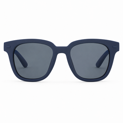 Blue Polarized Sunglasses | UV400 Square Frame for Men & Women