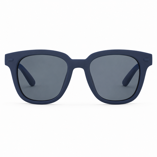 Blue Polarized Sunglasses | UV400 Square Frame for Men & Women