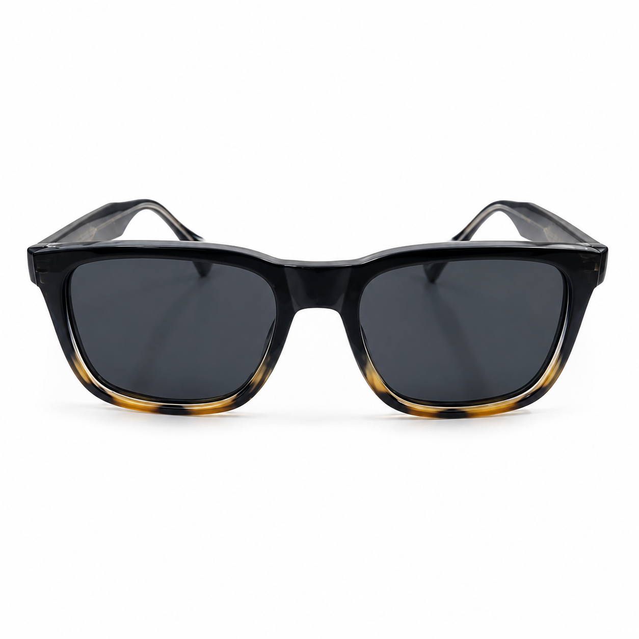 Classic Wayfarer Sunglasses | Black & Tortoise Design | Polarized | UV Protected