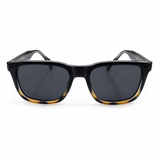 Classic Wayfarer Sunglasses | Black & Tortoise Design | Polarized | UV Protected