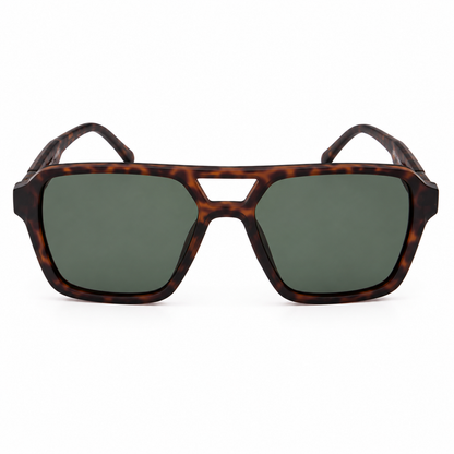 Square Wraparound Sunglasses with UV400 Protection | Unisex Design