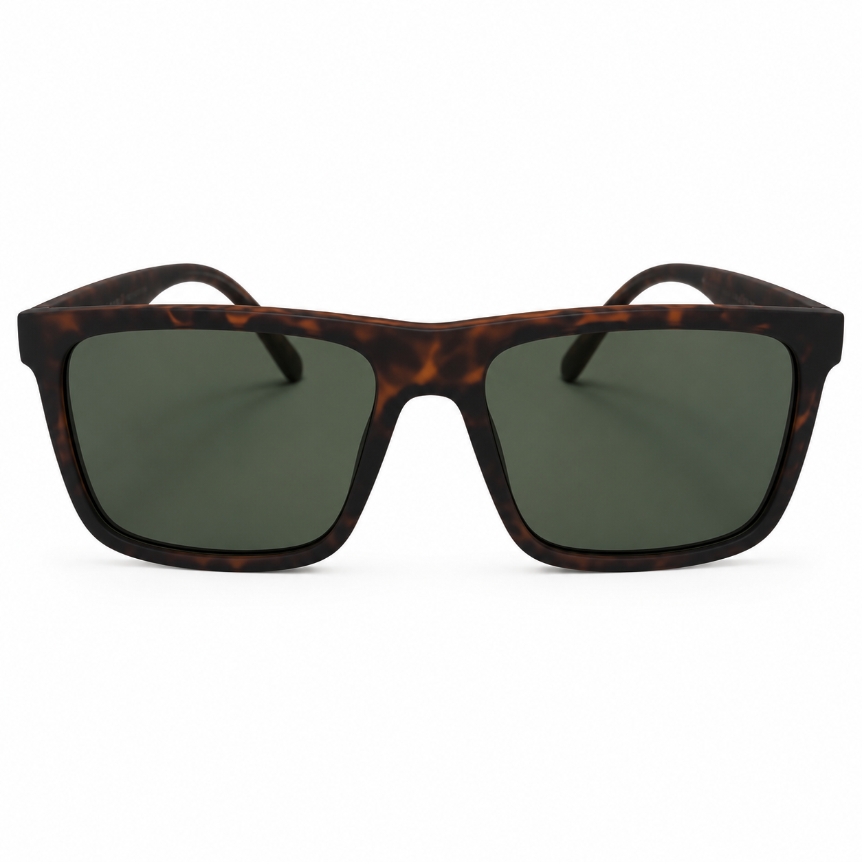 Tortoise Shell Polarized Sunglasses | Square Frame | UV400 Protection for Men & Women