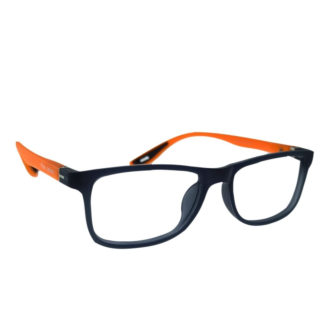 Blue Blocker Computer Glasses Full Rim Rectangular Acetate Frame