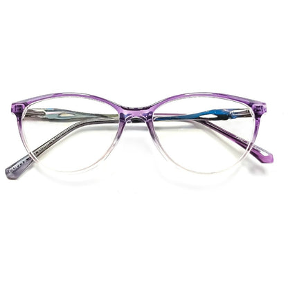 Jubleelens Cupper Purple Cat Eye Rimmed Frame For Women- 73407