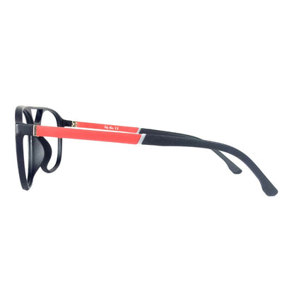 Jubleelens Optics Stylish Full Rim Red Black Square Frame- 98003