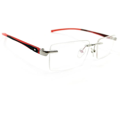 Jubleelens Rimless Rectangular Prism Frame