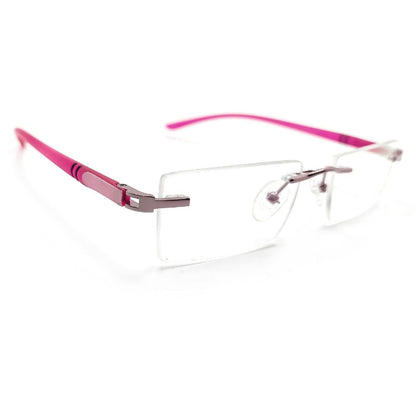 Jubleelens Rimless Rectangular Progressive Chasma (48mm)