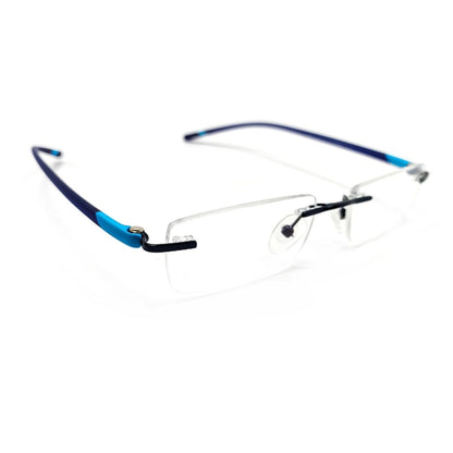 Jubleelens Rectangular Rimless Medium Frame (50mm)