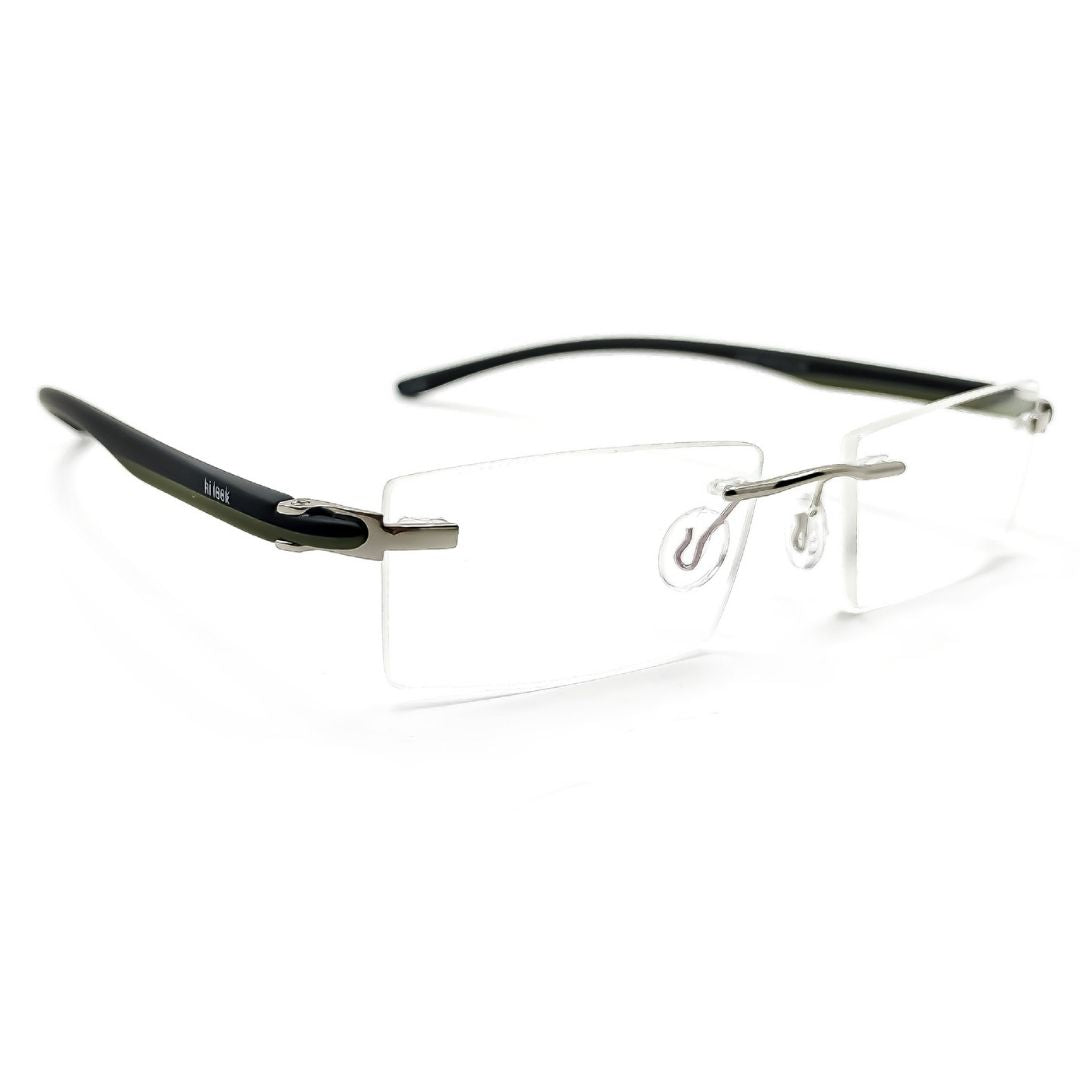 Progressive Framless Spectacles Rectangular Specs